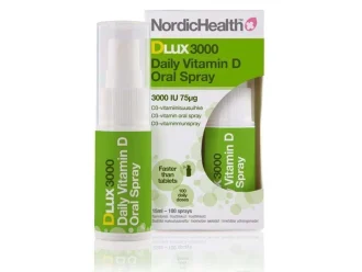 Nordic Health DLux 3000 75 mikrog D-vitamiinisuihke