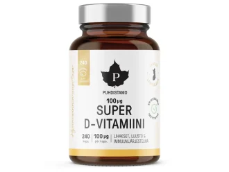 Puhdistamo Super D-vitamiini 100 mg