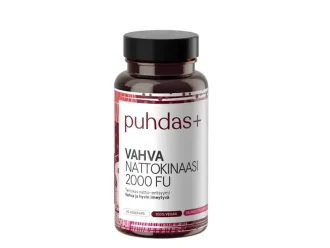 Puhdas+ Vahva Nattokinaasi 2000 CFU 60 kaps